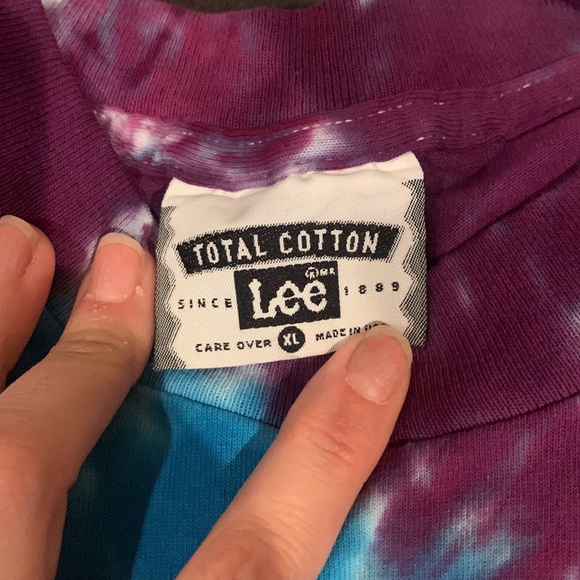 AEPi vintage 90s spiral tie dye t-shirt - Picture 4 of 4